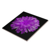 紫のマリゴールド瓦 タイル (側面)