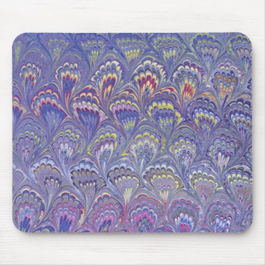 紫のマーリング マウスパッド (正面)