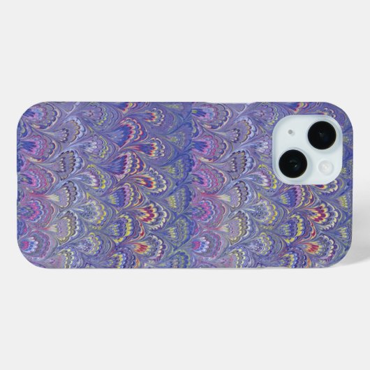 紫のマーリング Case-Mate iPhoneケース (裏面 (横))