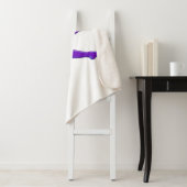 紫のメタリックをタンブルする体操力 シェルパブランケット (インサイチュ)