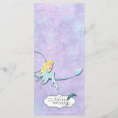 紫のメニューに青い結婚妖精 メニュー (裏面)