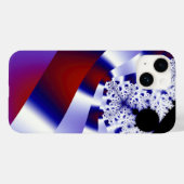 紫のリボン Case-Mate iPhoneケース (裏面 (横))