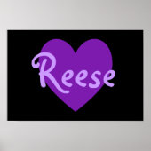 紫のリース ポスター (正面)