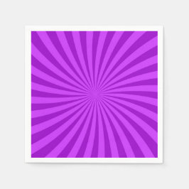 紫のレトロ日が差すことの背景 スタンダードカクテルナプキン