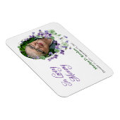 紫のヴィオレット記念碑 マグネット (右側)