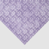 紫のヴィンテージ蝶 薄葉紙 (詳細)