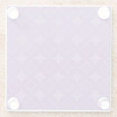 紫の七宝 ガラスコースター (裏面)