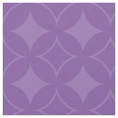 紫の七宝 ファブリック (クローズアップ)