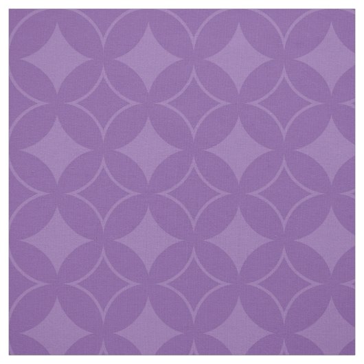 紫の七宝 ファブリック (見本)