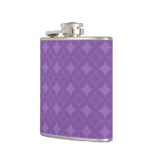 紫の七宝 フラスク (左)