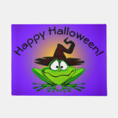 紫の上の魔性カエル ドアマット (正面)