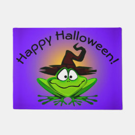 紫の上の魔性カエル ドアマット