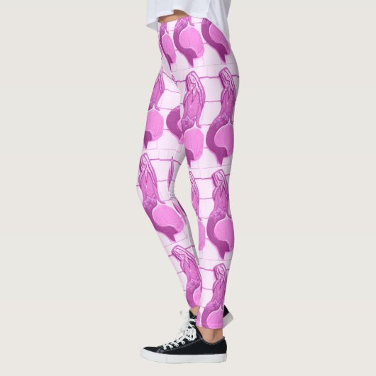 紫の人魚 レギンス (左)