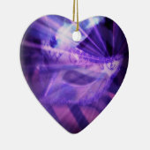 紫の仮装愛 セラミックオーナメント (右)