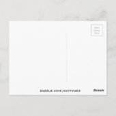 紫の仮装王室のマスクmardi gras ポストカード (裏面)