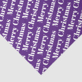 紫の休日にホワイトメリークリスマス 薄葉紙 (詳細)