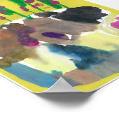 紫の位置 ポスター (角)