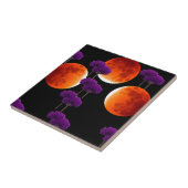 紫の侵入 タイル (側面)