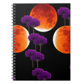 紫の侵入 ノートブック (正面)