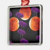 紫の侵入 メタルオーナメント (左)