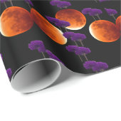 紫の侵入 ラッピングペーパー (ロールコーナー)