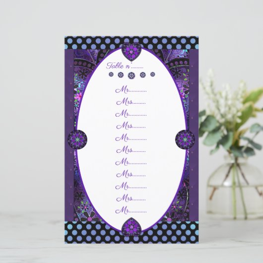 紫の傘とハート.7 (スタンド正面)