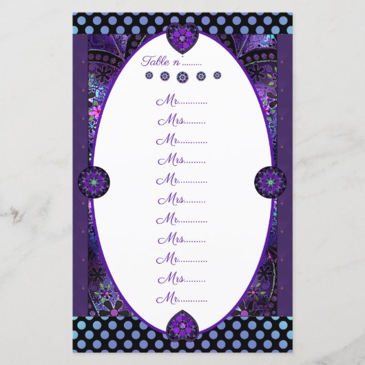 紫の傘とハート.7 (正面)