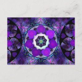 紫の傘とハート.7 エンクロージャーカード