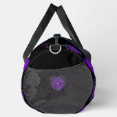 紫の傘とハート.7 ダッフルバッグ (右)