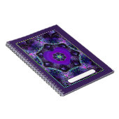 紫の傘とハート.7 ノートブック (右側)