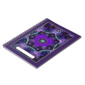 紫の傘とハート.7 ノートブック (左側)