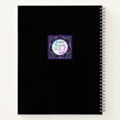 紫の傘とハート.7 ノートブック (裏面)