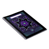 紫の傘とハート.7 ノートブック (右側)