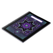 紫の傘とハート.7 ノートブック (左側)