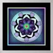 紫の傘とハート.7 ポスター (正面)