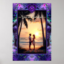 紫の傘とハート.7