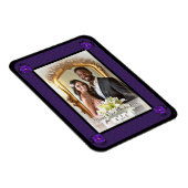 紫の傘とハート.7 マグネット (右側)