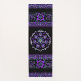 紫の傘とハート.7 ヨガマット