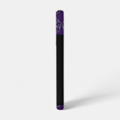 紫の傘とハート.7 SAMSUNG GALAXYケース (左側面)