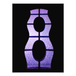 紫の像 フォトプリント           