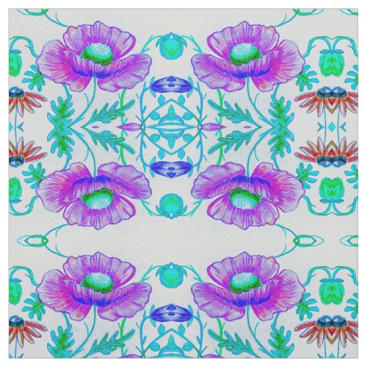 紫の光の情熱 ファブリック (見本)