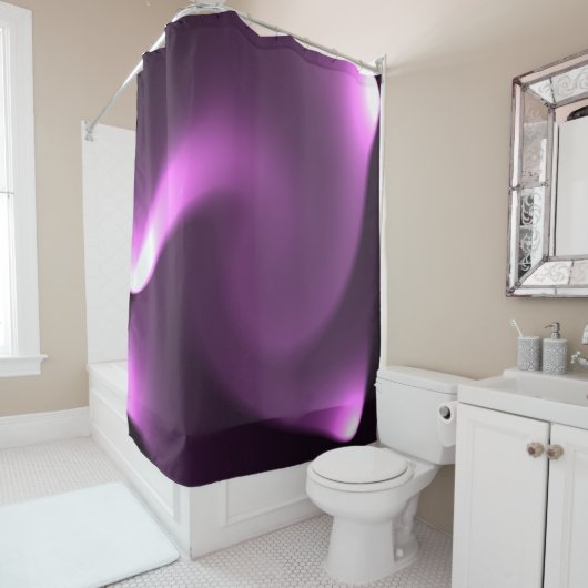 紫の光 シャワーカーテン (インサイチュ)