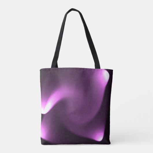 紫の光 トートバッグ (裏面)