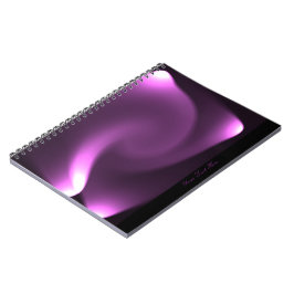 紫の光 ノートブック