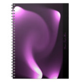 紫の光 ノートブック (正面)