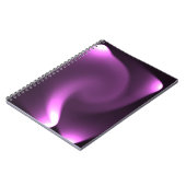 紫の光 ノートブック (左側)