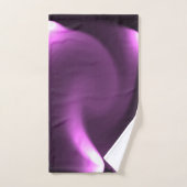 紫の光 バスタオルセット (ハンドタオル)