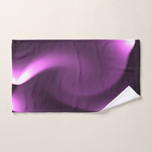 紫の光 バスタオルセット (ハンドタオル)