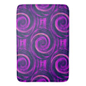 紫の光…... バスマット (正面縦)