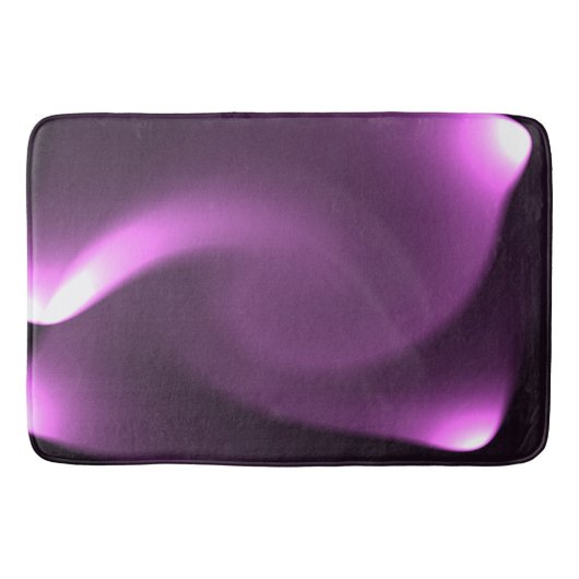 紫の光 バスマット (正面)